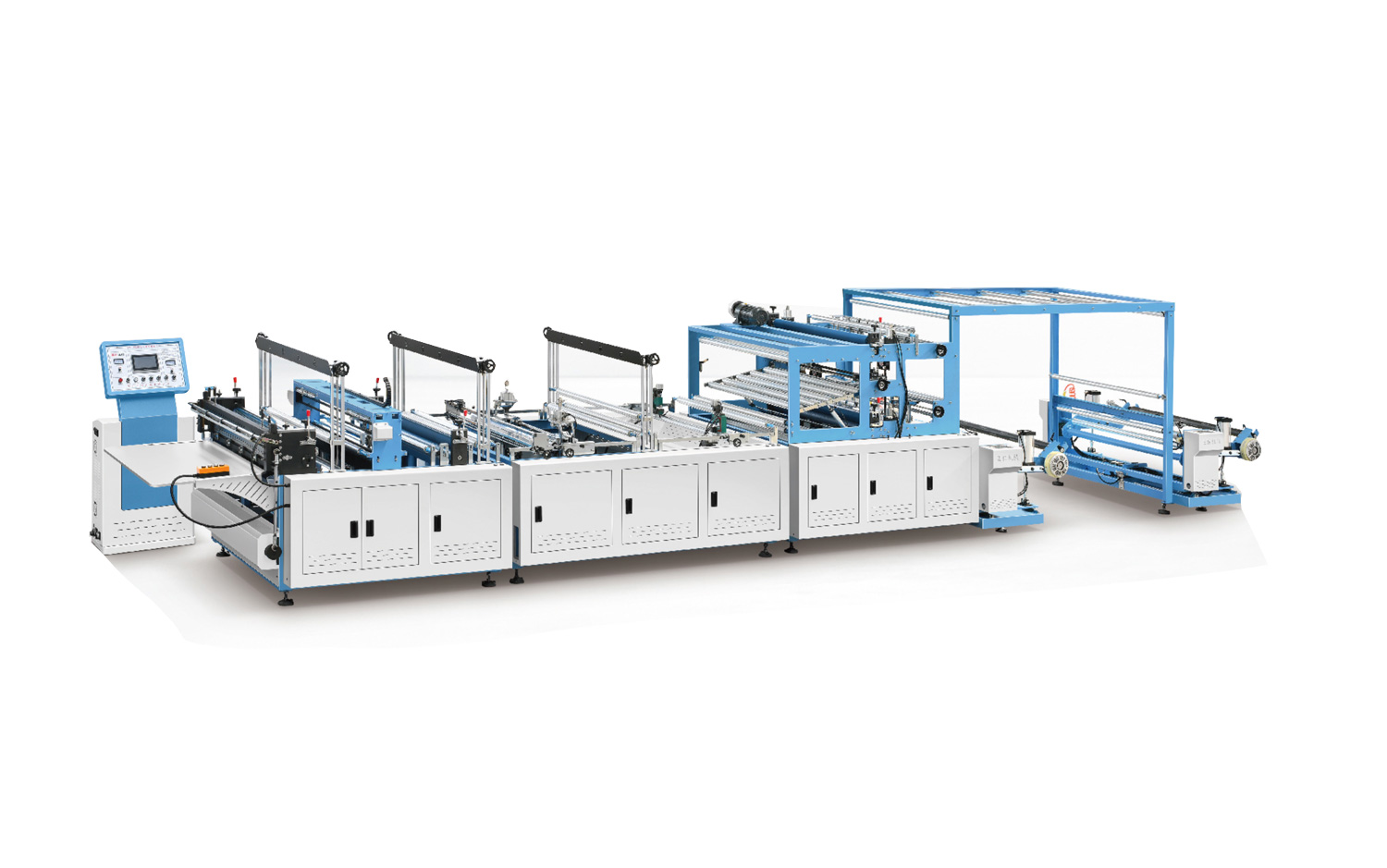 ZXL-1300雙放料無紡布制袋機(香蕉套袋、衛(wèi)浴潔具套袋、沙發(fā)套袋)